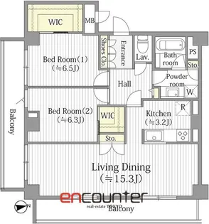 アウルフォレスト【4階】の間取り