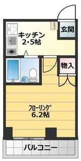 ハイツコモリヤ【2階】の間取り