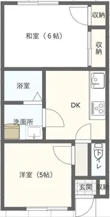 リヴォーレ鶴水【3階】の間取り