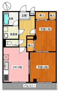 丸宮ビル【3階】の間取り