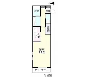 アレスグーテ【1階】の間取り