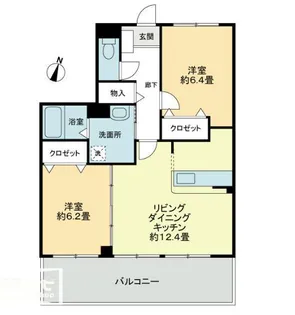 ピュアタウンエンジェル【3階】の間取り