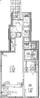 千鳥町駅徒歩3分 3/27竣工 CASA N【1階】の間取り