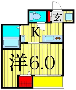 Neo vita新小岩【3階】の間取り