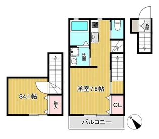 パズひばりヶ丘【2階】の間取り