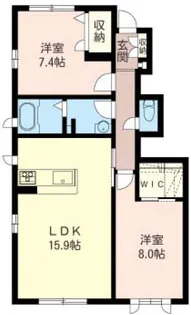 フェアリーコートI【1階】の間取り