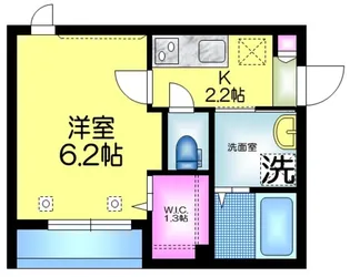 Modern Time モダンタイム【3階】の間取り