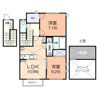 フォレストリー【2階】の間取り