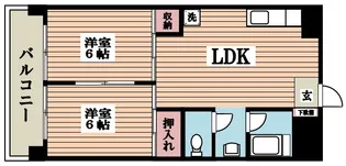 セイショウ・ヴィレッジ【2階】の間取り