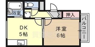 サルナートいずみ【1階】の間取り