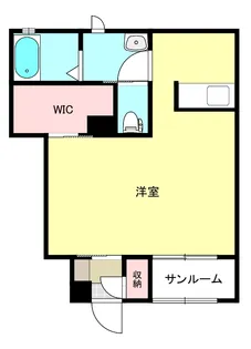 ヴィーブル【1階】の間取り