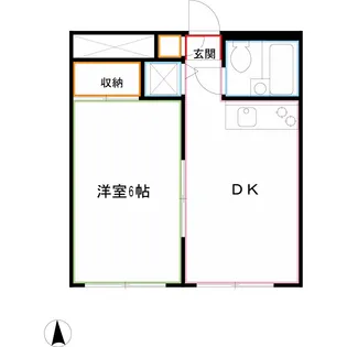 PLENDY東小金井【2階】の間取り