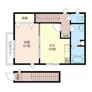 ラークメゾン・K【2階】の間取り