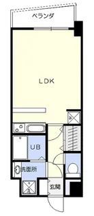 ベルメゾンS.K.【5階】の間取り