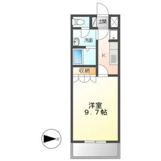 アメニティ本郷【1階】の間取り