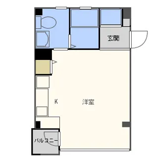 セレブコート朝潮橋【1階】の間取り