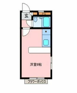 ベルピア二俣川【2階】の間取り