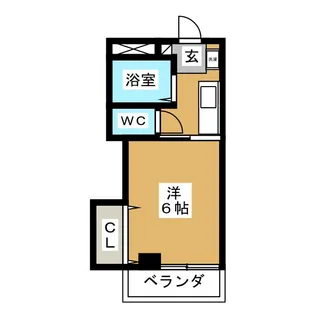 スプリングK【2階】の間取り