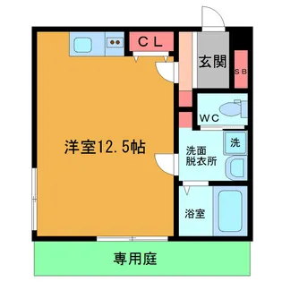 ベイシティ【1階】の間取り