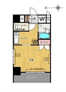 ルーブル中野坂上【7階】の間取り