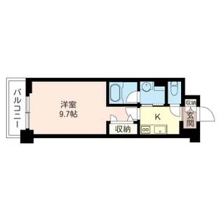 マストライフ南品川【3階】の間取り