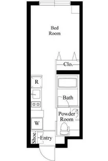 ミリアレジデンス品川中延【1階】の間取り