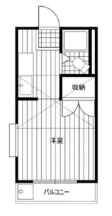 ベイヒルズ大基【2階】の間取り