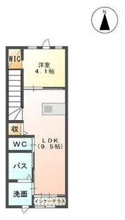 グレーシア皆春【2階】の間取り