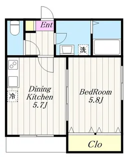 ジーメゾン東成瀬ウエスト【1階】の間取り