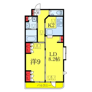 スターヒルズ浦和【2階】の間取り