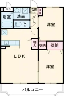 ユーミースマイルII【3階】の間取り