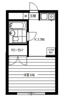 第二坂和ビル【3階】の間取り