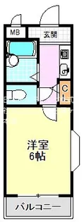 コスモビクトリー【5階】の間取り