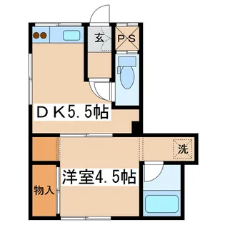 ハジメハイツ【1階】の間取り