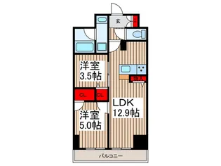 Y´s本所【3階】の間取り