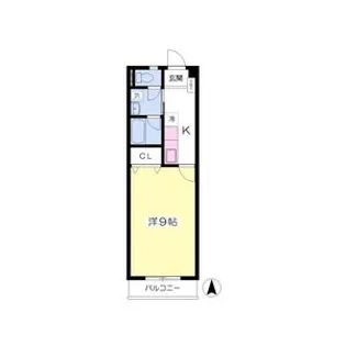 アスティオン【1階】の間取り