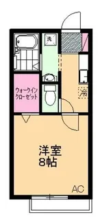 プランドール・レーブII【1階】の間取り