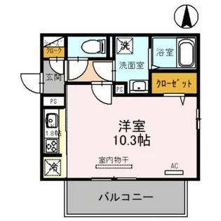 ヴェントルーチェ【3階】の間取り