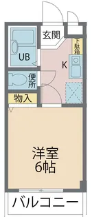タウンコート戸田【3階】の間取り