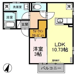 プリマヴェーラ【2階】の間取り