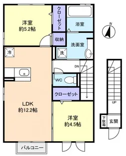 ピッコロ【2階】の間取り