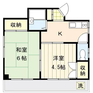 山浦ビル【2階】の間取り