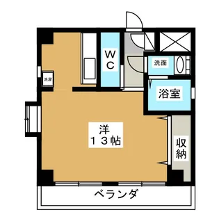 サンセイハイツ押切【3階】の間取り