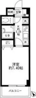 フォートラス板橋本町【2階】の間取り