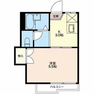 アネックス佐久間【2階】の間取り