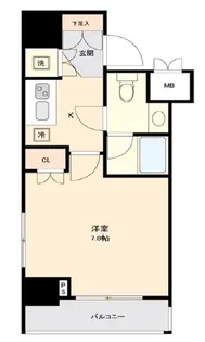 セジョリ目黒【10階】の間取り