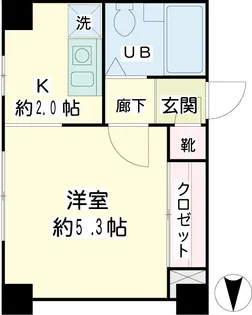 メゾンI&S【1階】の間取り