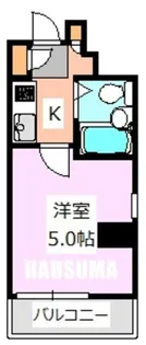 ダイホープラザ千駄木【11階】の間取り