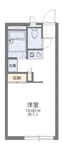 レオパレスサニーハイツ【1階】の間取り