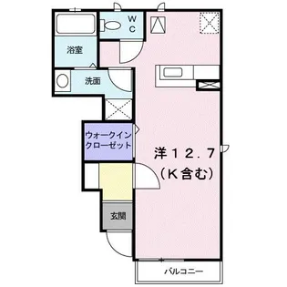 Y.Kオーシャン【1階】の間取り